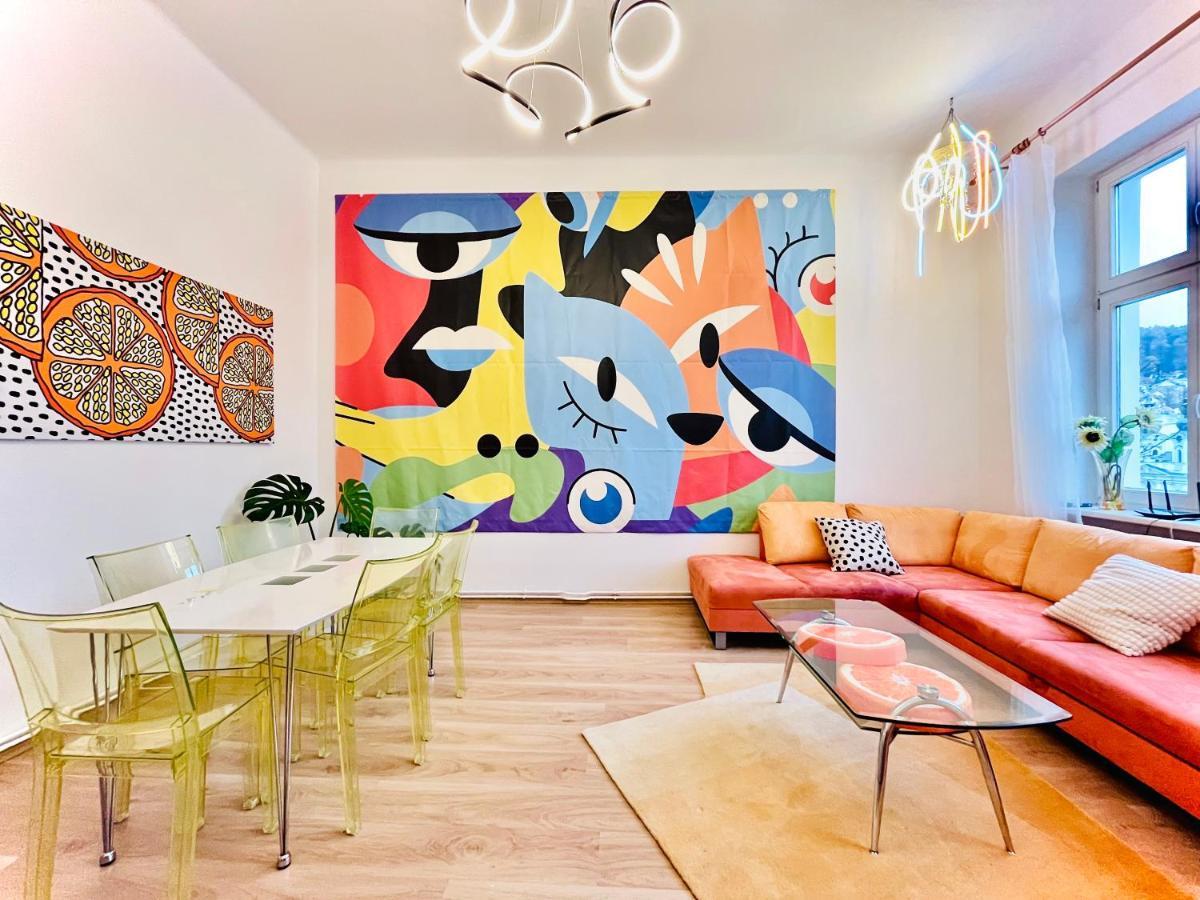 Sunny City - Apartment In Spa Zone With Private Garage Karlovy Vary Kültér fotó