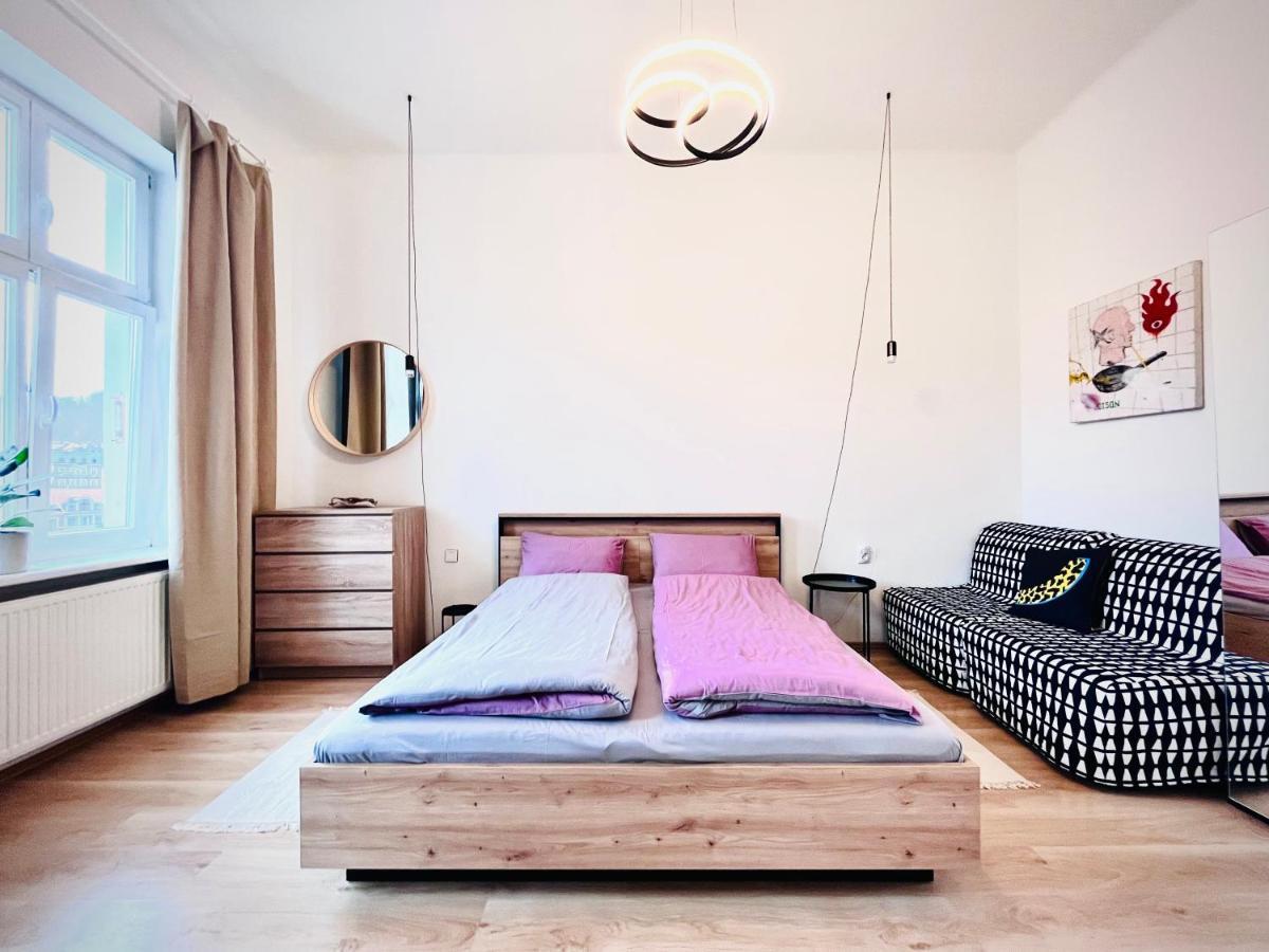 Sunny City - Apartment In Spa Zone With Private Garage Karlovy Vary Kültér fotó