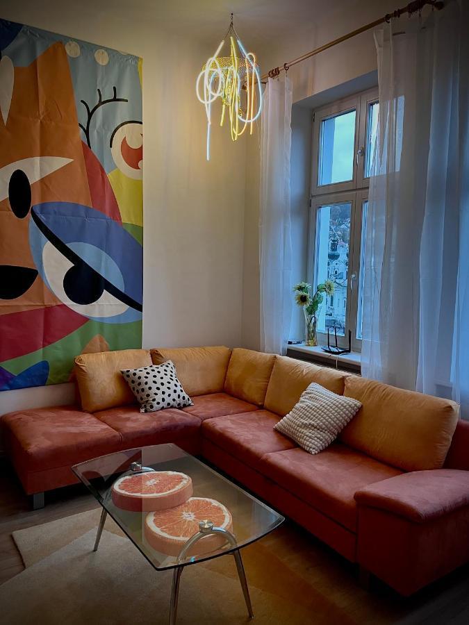 Sunny City - Apartment In Spa Zone With Private Garage Karlovy Vary Kültér fotó